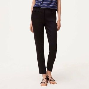 Loft Black Tall Skinny Ankle Pant in Marissa Fit